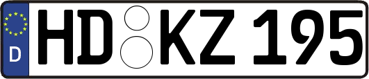 HD-KZ195
