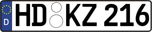 HD-KZ216