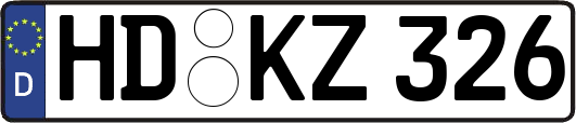 HD-KZ326