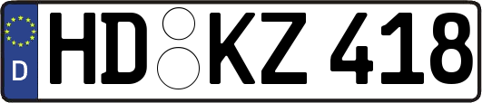 HD-KZ418