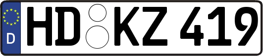 HD-KZ419