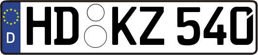 HD-KZ540