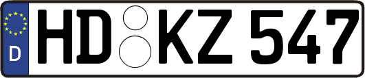 HD-KZ547