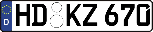HD-KZ670
