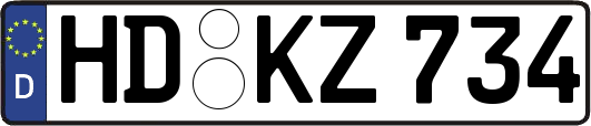 HD-KZ734