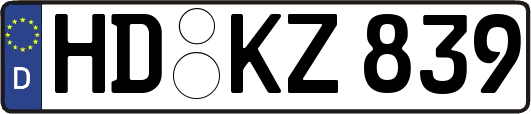 HD-KZ839
