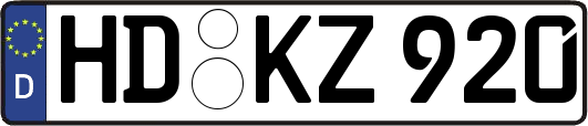 HD-KZ920