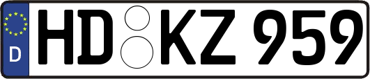 HD-KZ959