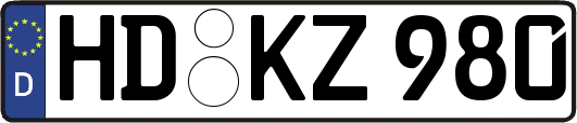 HD-KZ980