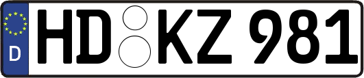 HD-KZ981