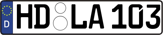 HD-LA103