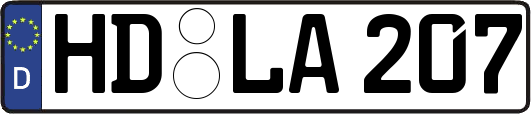 HD-LA207