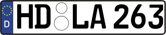 HD-LA263