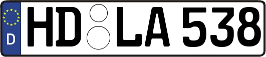 HD-LA538
