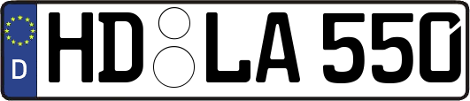 HD-LA550