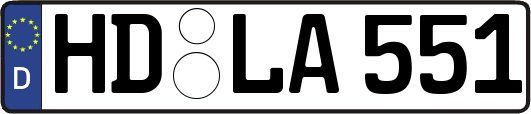 HD-LA551