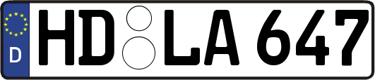 HD-LA647