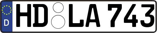 HD-LA743