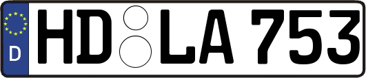 HD-LA753