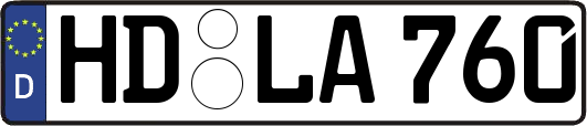 HD-LA760