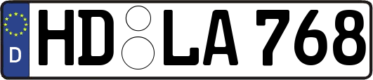 HD-LA768