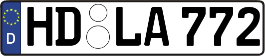 HD-LA772