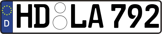HD-LA792