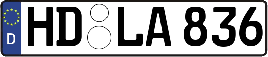HD-LA836