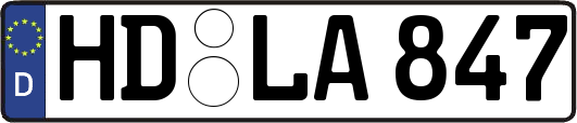 HD-LA847