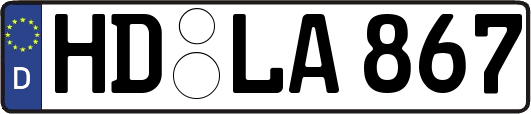 HD-LA867