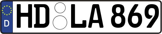 HD-LA869