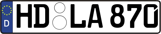 HD-LA870