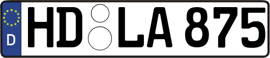 HD-LA875