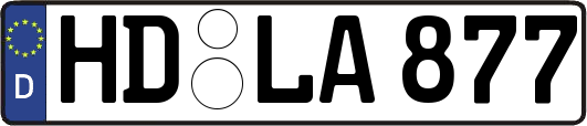 HD-LA877