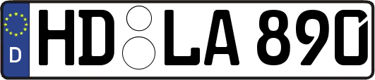 HD-LA890