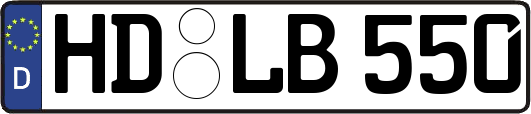 HD-LB550