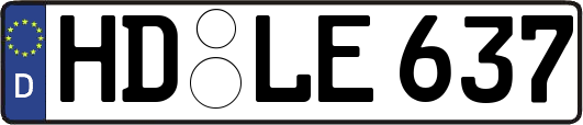 HD-LE637