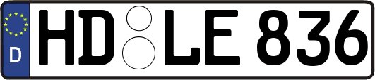 HD-LE836