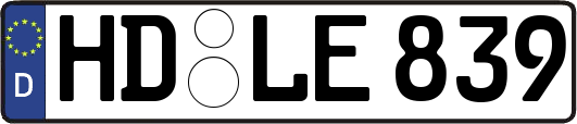 HD-LE839