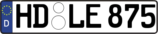 HD-LE875