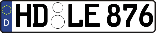 HD-LE876