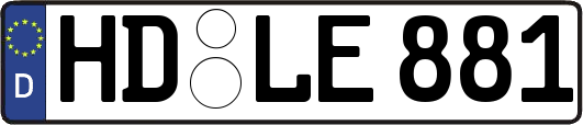 HD-LE881