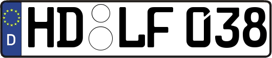 HD-LF038