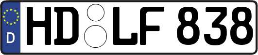HD-LF838