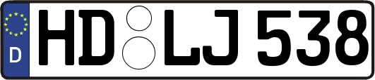HD-LJ538