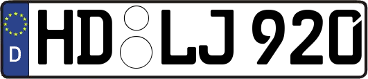 HD-LJ920