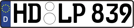 HD-LP839