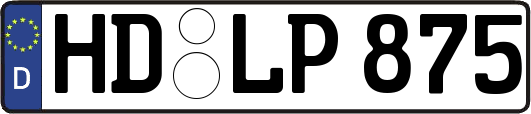 HD-LP875