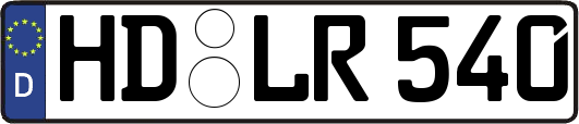 HD-LR540
