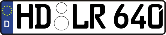 HD-LR640